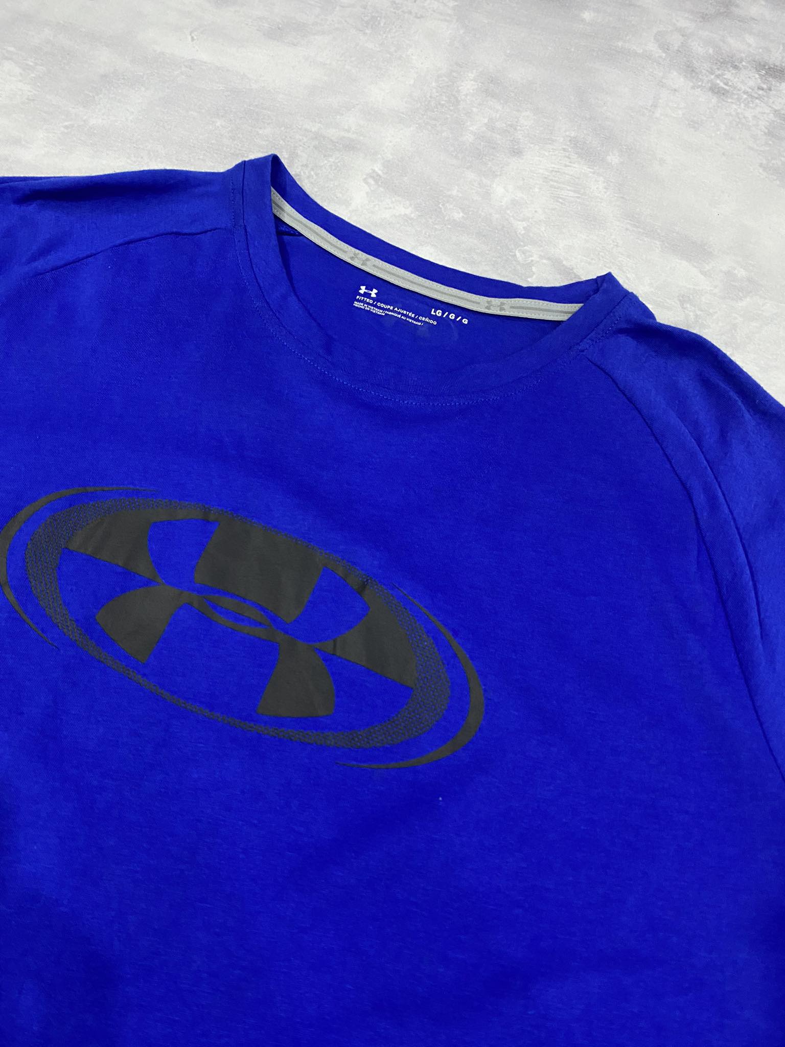 ÁO TSHIRTS CHÍNH HÃNG - Men’s T-Shirt Under Armour GL Blue - UND-05