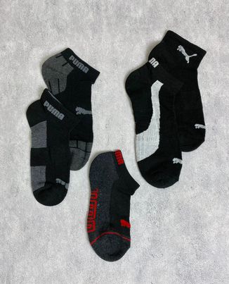 Phụ Kiện Chính Hãng - Tất Puma Men's Socks & Women's Socks Mix (Pack 5 đôi) - PM36