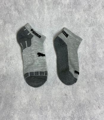 Phụ Kiện Chính Hãng - Tất Puma Men's Socks And Women's Socks Mix Grey ( Pack 5 đôi) - PM21