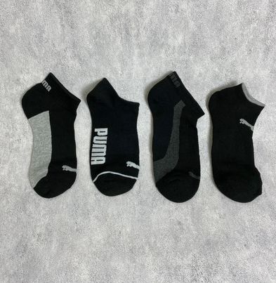 Phụ Kiện Chính Hãng - Tất Puma Men's Socks & Women's Socks Mix Black (Pack 5 đôi) - PM26