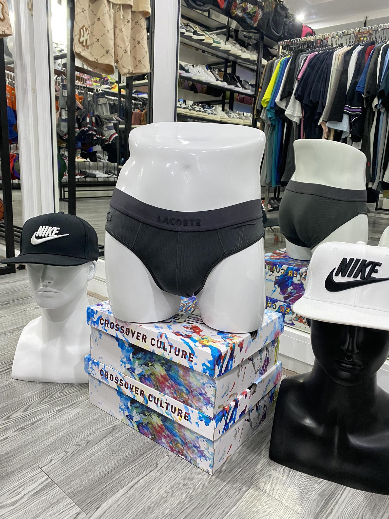 Quần Underwear - Lacoste Underwear Pure Breathable Boxer Pants ( 1 Pack/ 3 Chiếc ) - UNL-005