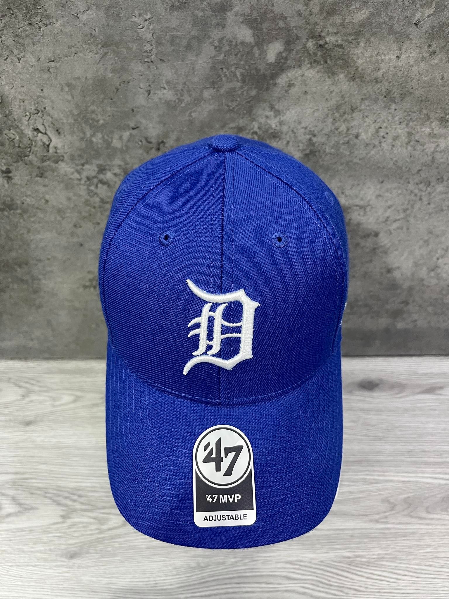 Phụ Kiện Chính Hãng - Mũ MLB47 Brand MVP Detroit Tiger 'Blue' - B-MVP09WBV-RY