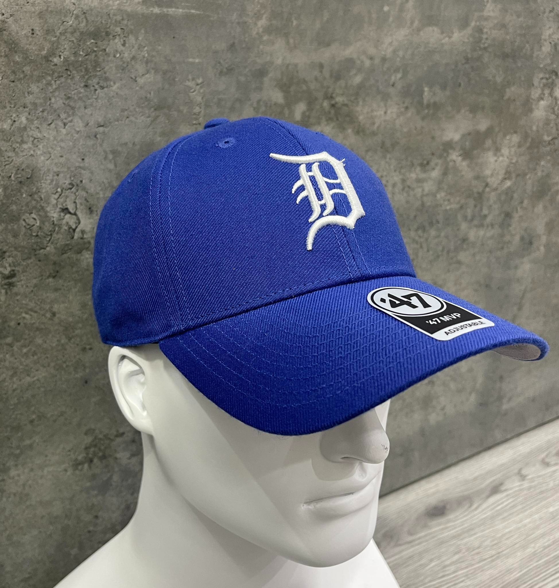 Phụ Kiện Chính Hãng - Mũ MLB47 Brand MVP Detroit Tiger 'Blue' - B-MVP09WBV-RY