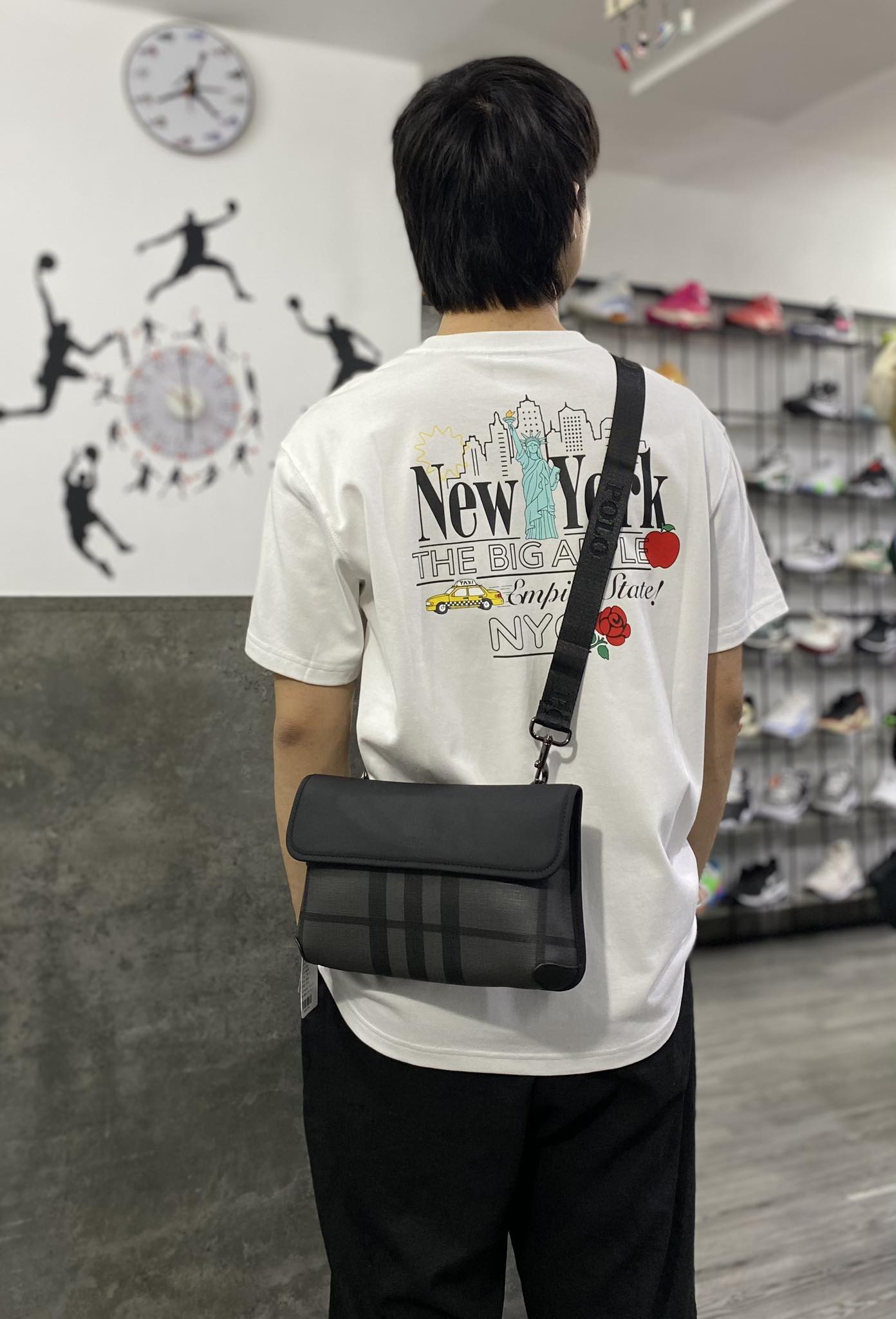 PHỤ KIỆN CHÍNH HÃNG - Túi Chéo Polo ralph lauren Men 