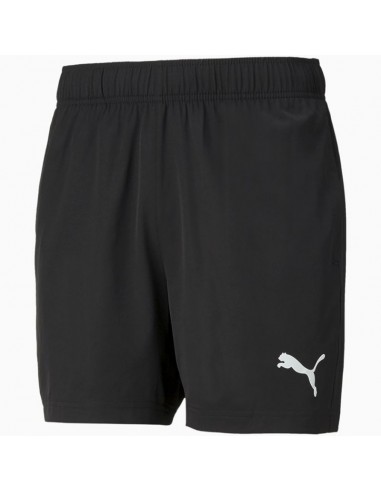 QUẦN SHORT CHÍNH HÃNG - Quần Gió 1 Lớp Puma Running Active Woven 5in 'Black' - 586728-01
