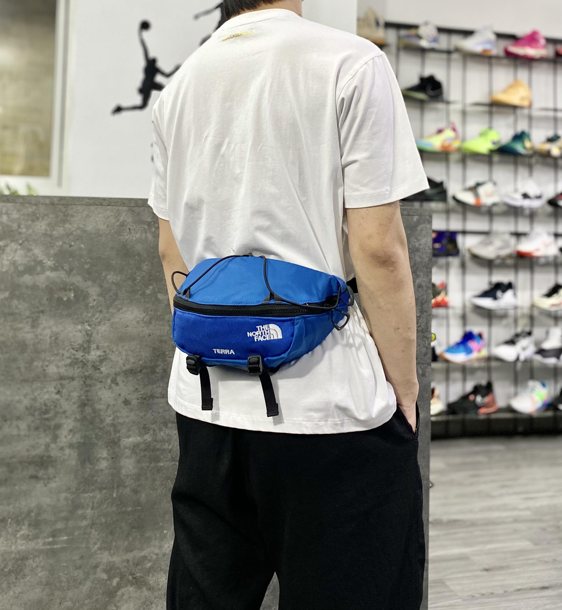 Phụ Kiện Chính Hãng - Túi Chéo Nam/Nữ The North Face Logo Cross Bag Blue - NN2PP5321