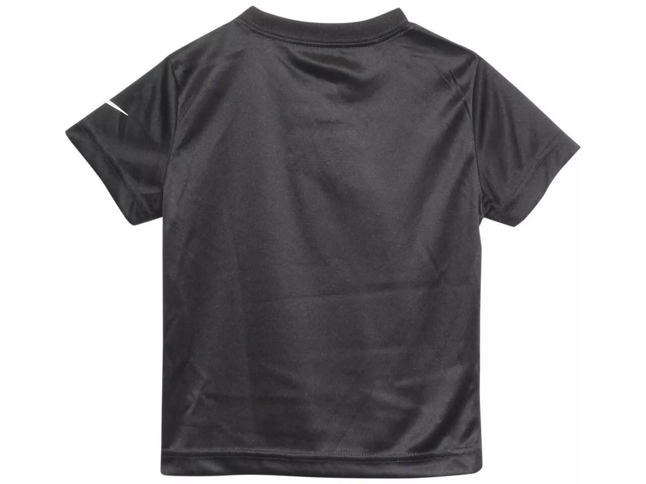 Áo Thun Trẻ Em Chính Hãng  - Nike Little Boy's T-Shirt Short Sleeve Dri-Fit Ball Court Black - GH56-K001
