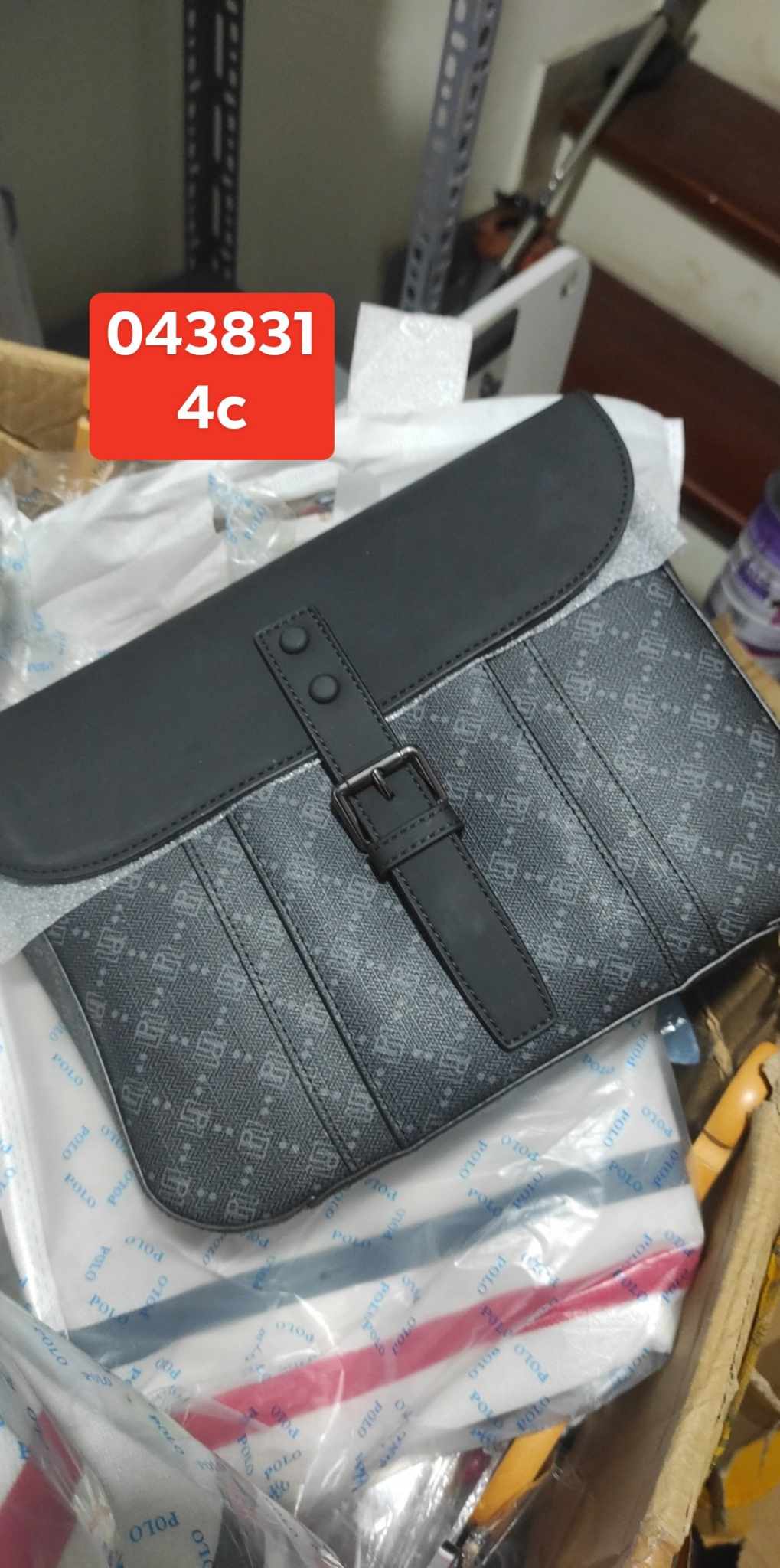 Phụ Kiện Chính Hãng - Túi Chéo Ipad Polo Black - 043831