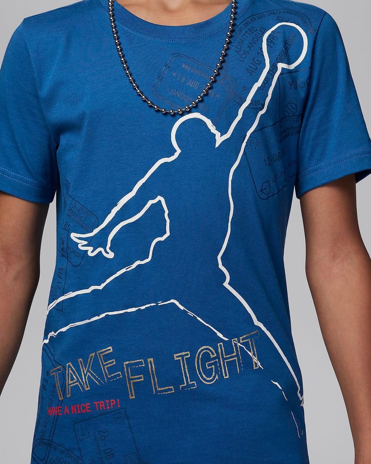 Áo Thun Trẻ Em Chính Hãng -  Boys Nike Dri-FIT Graphic Tee - B837-U41