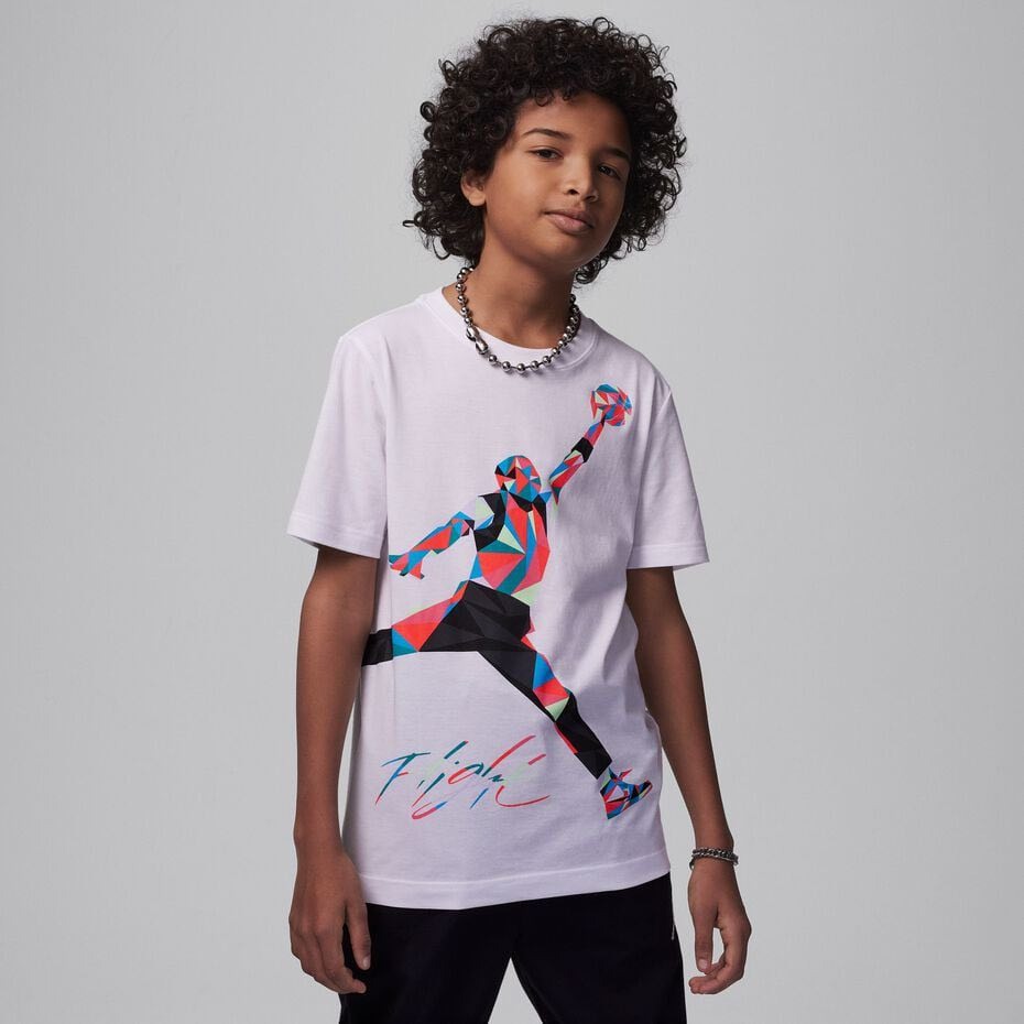 Áo Thun Trẻ Em Chính Hãng - Jordan Jumpman Heirloom Big Kids' Graphic T-Shirt  - 95C984 - 001