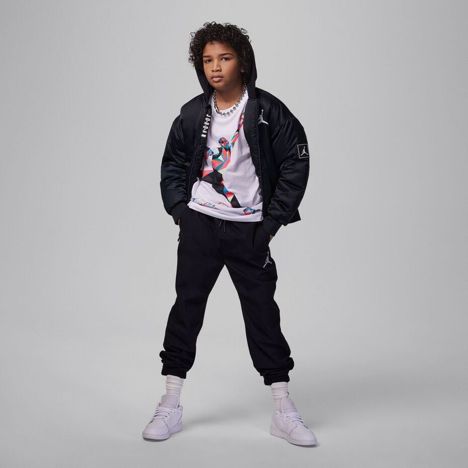 Áo Thun Trẻ Em Chính Hãng - Jordan Jumpman Heirloom Big Kids' Graphic T-Shirt  - 95C984 - 001