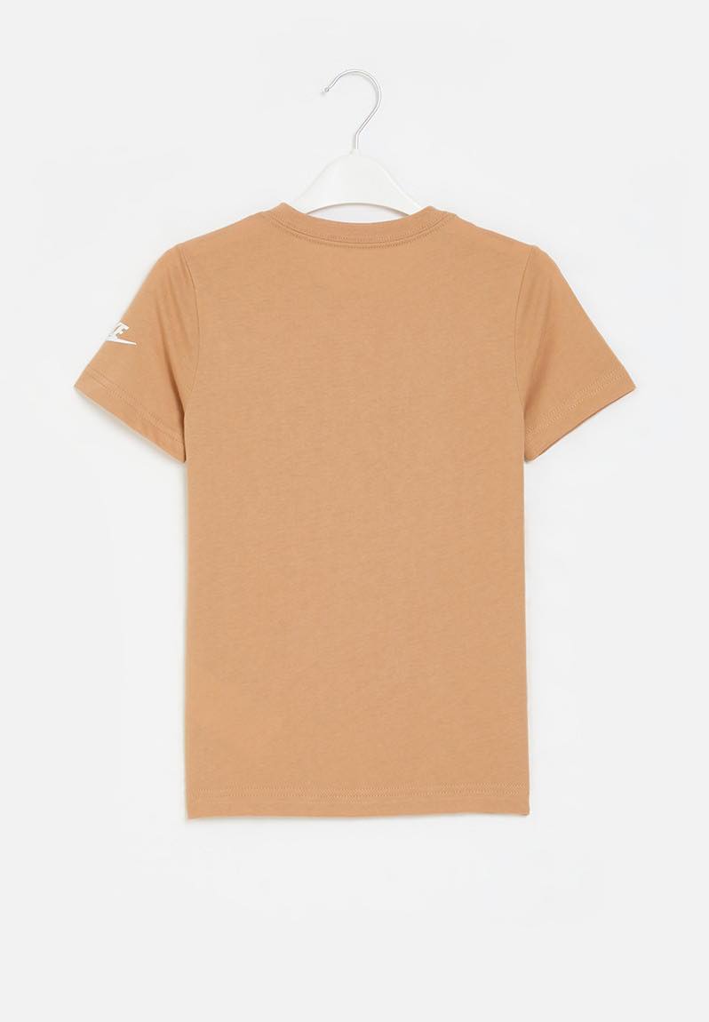 Áo Thun Trẻ Em Chính Hãng - Boys Nike Kids' sportswear short sleeve tee  'amber brown'