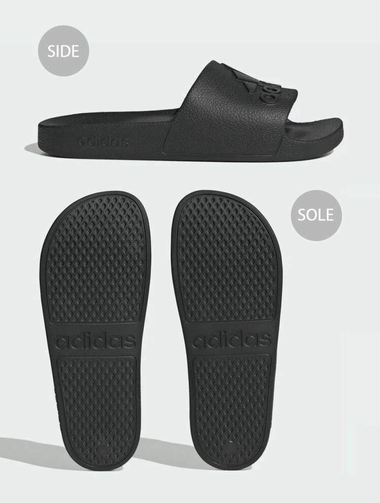 DÉP CHÍNH HÃNG - Adidas Adilette Aqua 2024 Shower Slides Black - IF7371