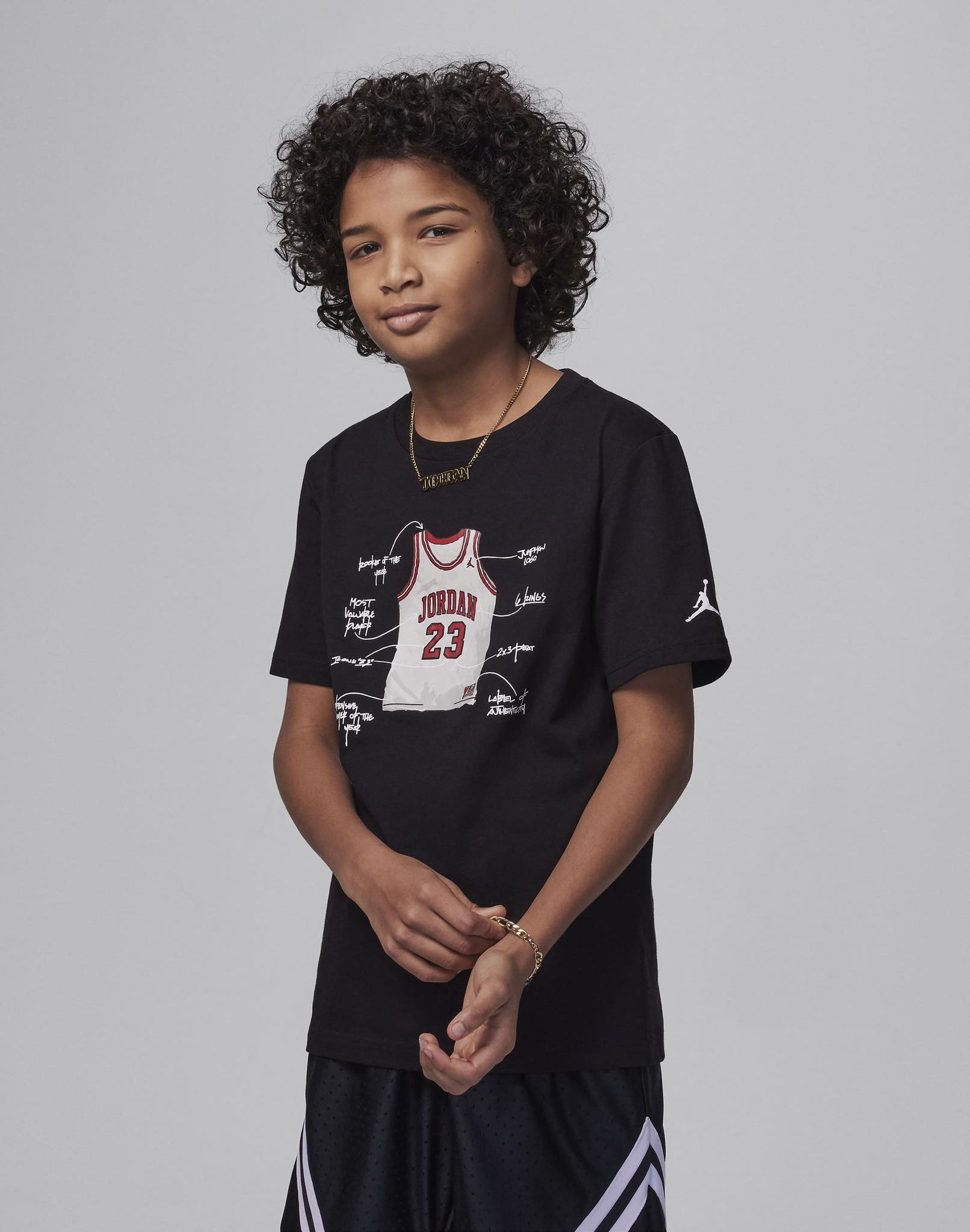 Áo Thun Trẻ Em Chính Hãng - Boys Jordan Jumpman Heirloom Big Kids' - 95C981 - 023