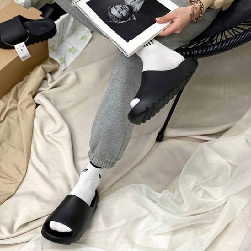 Dép Chính Hãng - Adidas Yeezy Slide Onyx Black - HQ6448