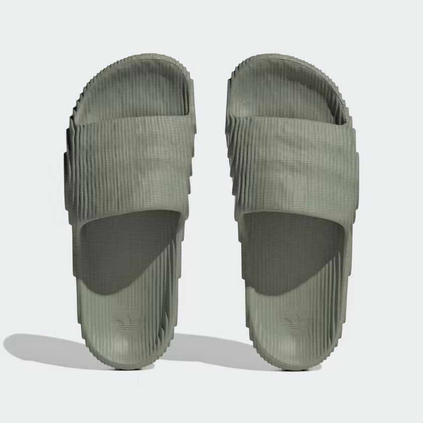 Dép Chính Hãng - Adidas Adilette 22 Slides ‘Silver Green’ - IG8264