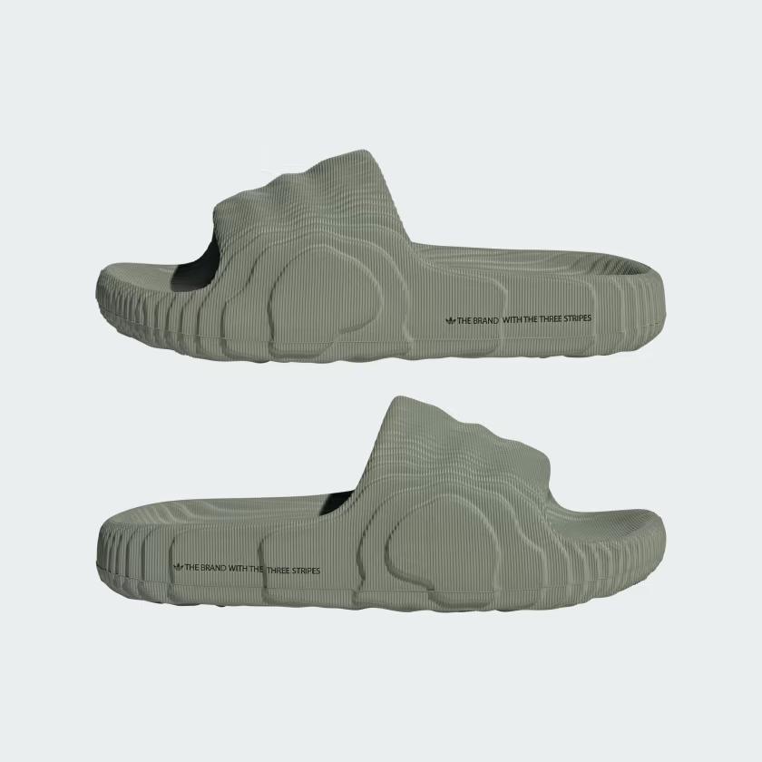 Dép Chính Hãng - Adidas Adilette 22 Slides ‘Silver Green’ - IG8264