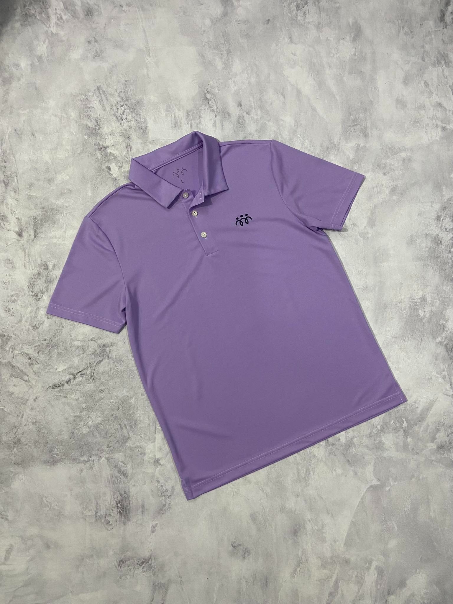 Áo Polo Chính Hãng - Nike Basic Three People Màu Tím - NI019