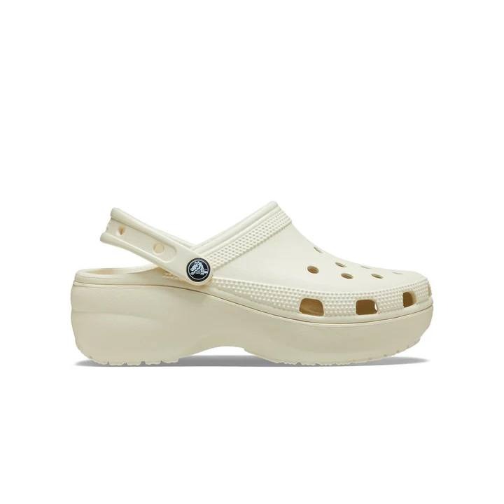 DÉP CHÍNH HÃNG - Sục Crocs Platform Classic Bone - 206750-2y2