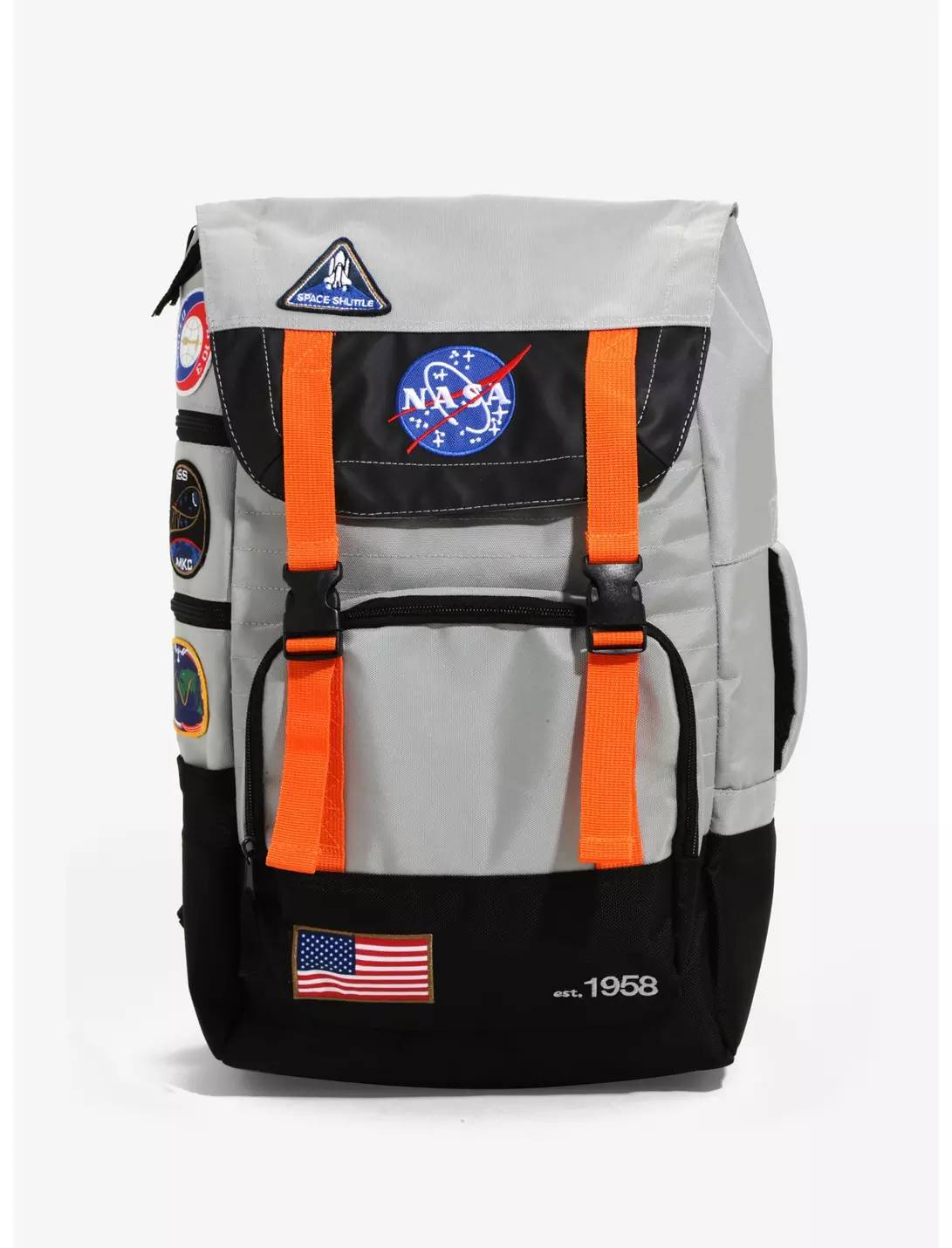PHỤ KIỆN CHÍNH HÃNG - Balo NASA USA Patched Flight Built-Up Backpack - 11364806