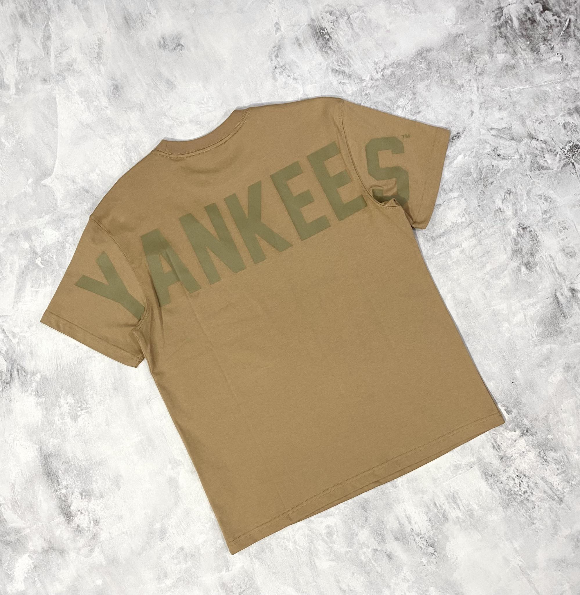 Áo Tshirts Chính Hãng - Áo New Era Yankees NY Nâu - 13300027