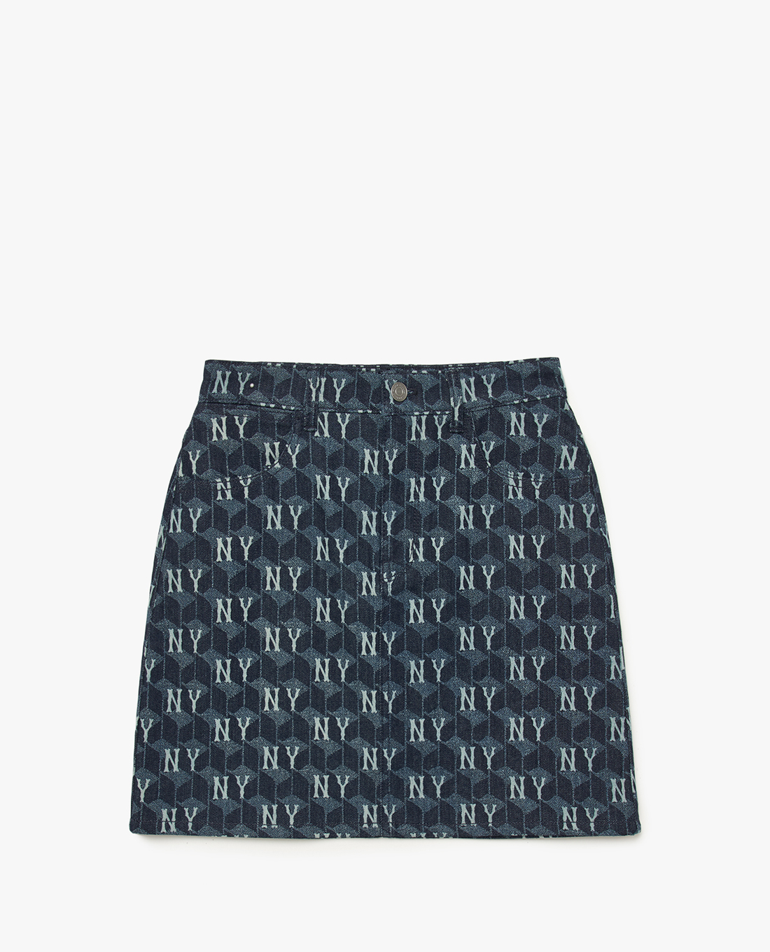 Chân Váy Nữ Chính Hãng - MLB NY DENIM MONOGRAM WOMEN - 3FDSM0734-50NYD