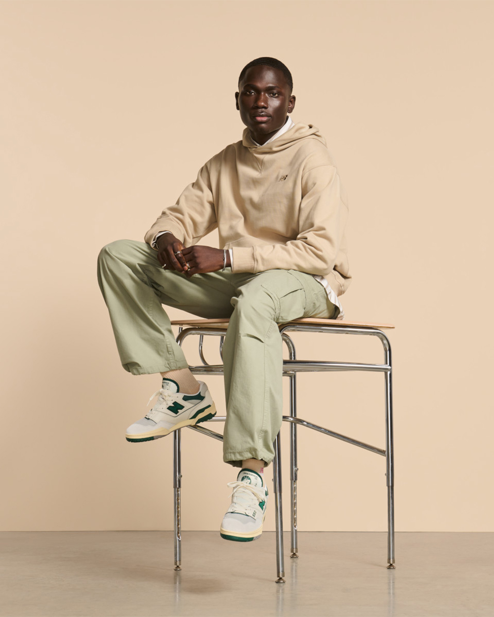 Giày Casual Chính Hãng - NewBalance 550 Sea Salt Green - BB550CPE