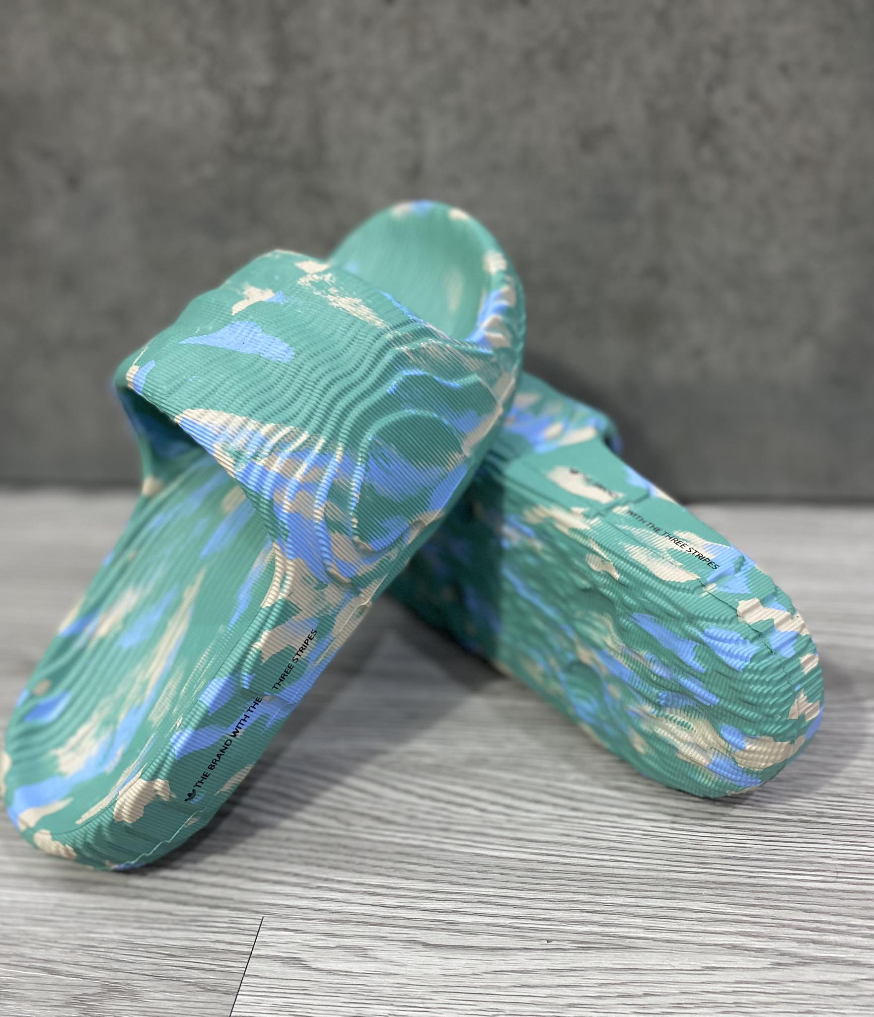 Dép Chính Hãng - Adidas Adilette 22 ''Xanh Lá Vẩy Sơn''  - IF3660