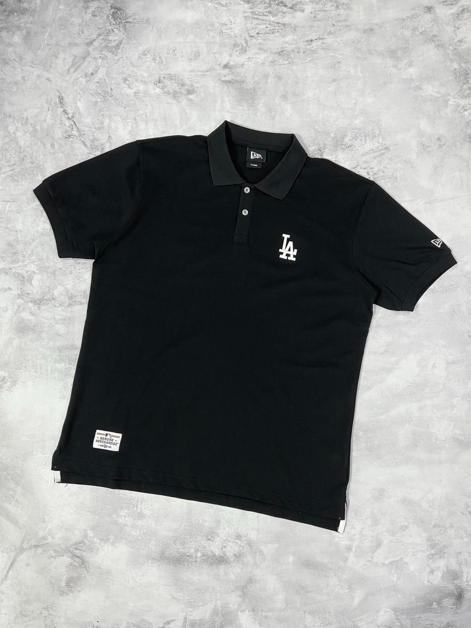 Áo Polo Chính Hãng - New Era Polo LA Basic Black - 13280344
