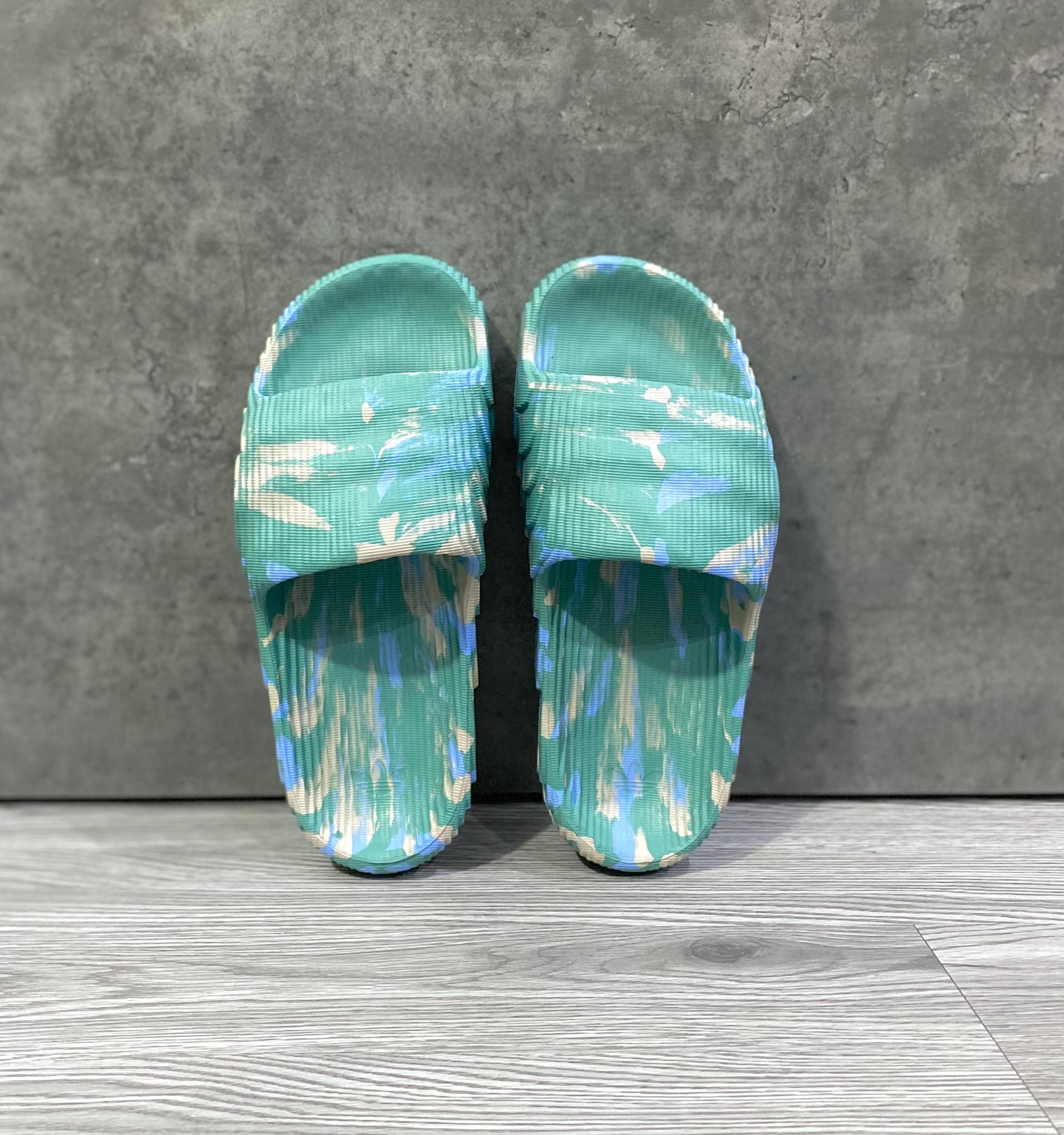 Dép Chính Hãng - Adidas Adilette 22 ''Xanh Lá Vẩy Sơn''  - IF3660