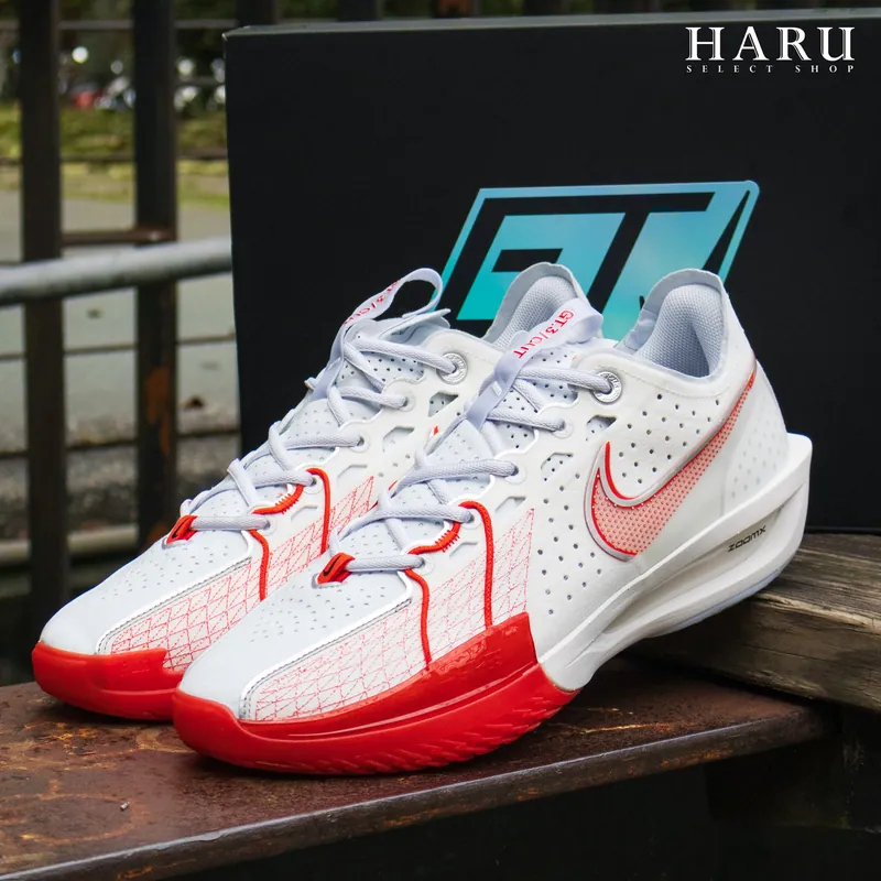 GIÀY BÓNG RỔ CHÍNH HÃNG - NIKE GT CUT 3 EP SUMMIT WHITE PICANTE RED - DV2918-101