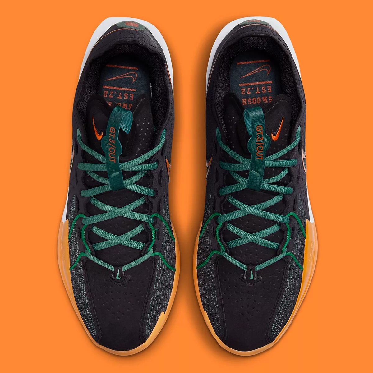 GIÀY BÓNG RỔ CHÍNH HÃNG - Nike Zoom GT Cut 3 Nike University Black - DV2913-001