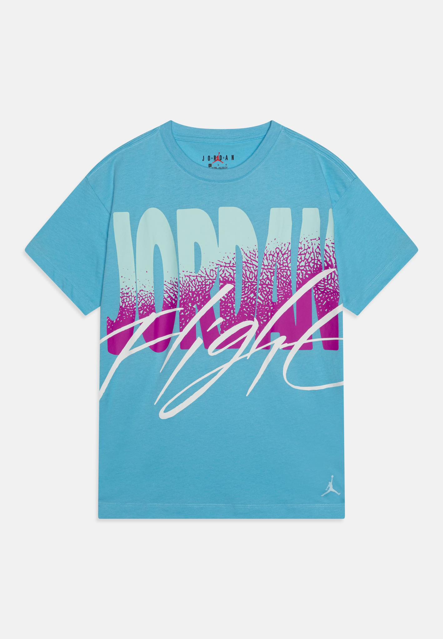 Áo Trẻ Em - Boys Dri-FIT Kid's  T-shirt Flight Rise  Tee  - ''Aqua Blue ''  - KD001-023