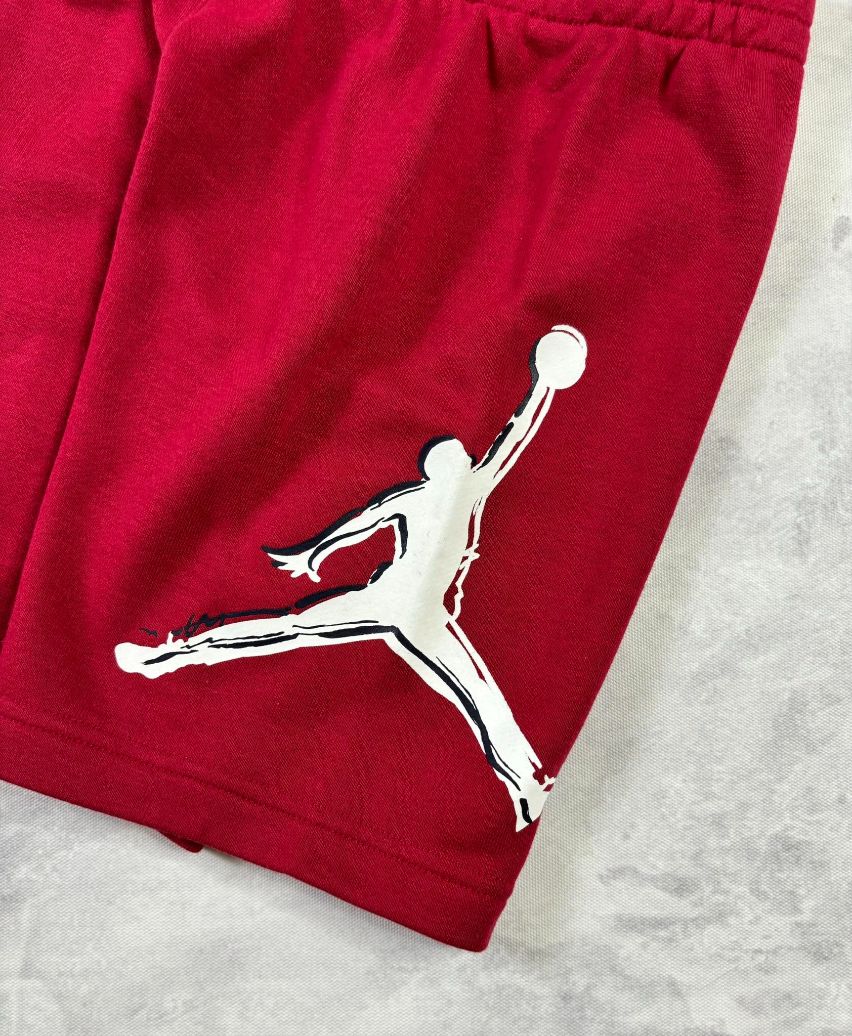 Quần Trẻ Em - Jordan Painted Crew Set Gym Red - QST-015