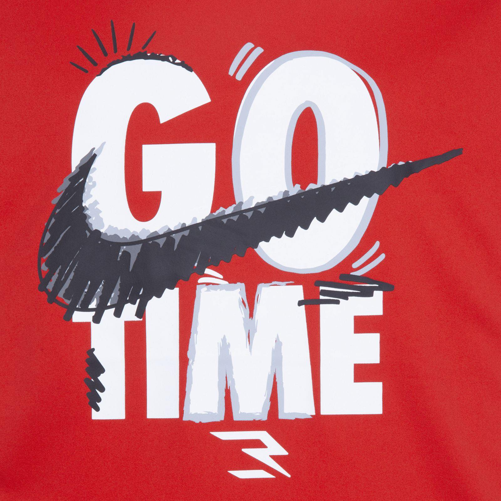 Áo Trẻ Em - Boys Dri-FIT Kid's T-shirt Logo Go Time ''Red '' - KD003-063