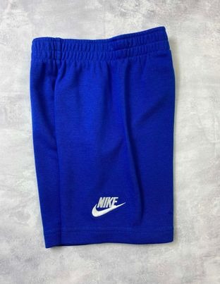 Quần Đùi Trẻ Em - Nike Sportswear PE Little Kids' Printed Tank Set  'Blue' - 86M044-U89