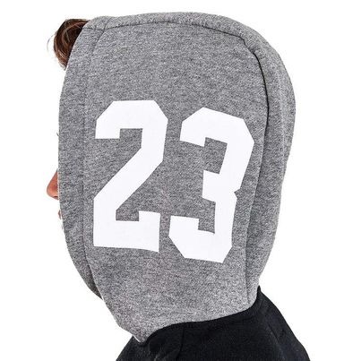 Áo Trẻ Em - Jordan Pull Jordan gris et noir 'Grey/Black' - 6048-023