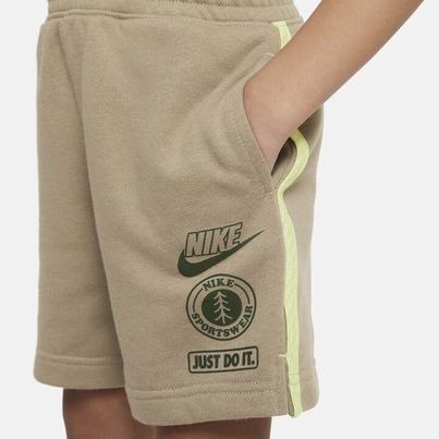 Quần Trẻ Em - Nike Sportswear Leave No Trace French Terry Taping 'Brown' - QST-03