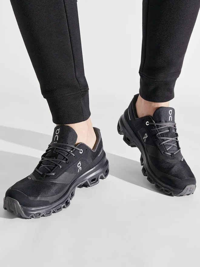 Giày Casual Chính Hãng - On Cloudventure Waterproof 3.0 Running 'Black' - 32.99253