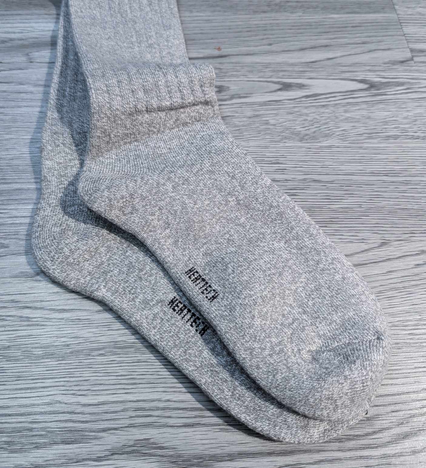 Phụ Kiện Chính Hãng - Tất Uniqlo Heattech Socks 'Xám' (3 đôi/pack ) - UNQ-01