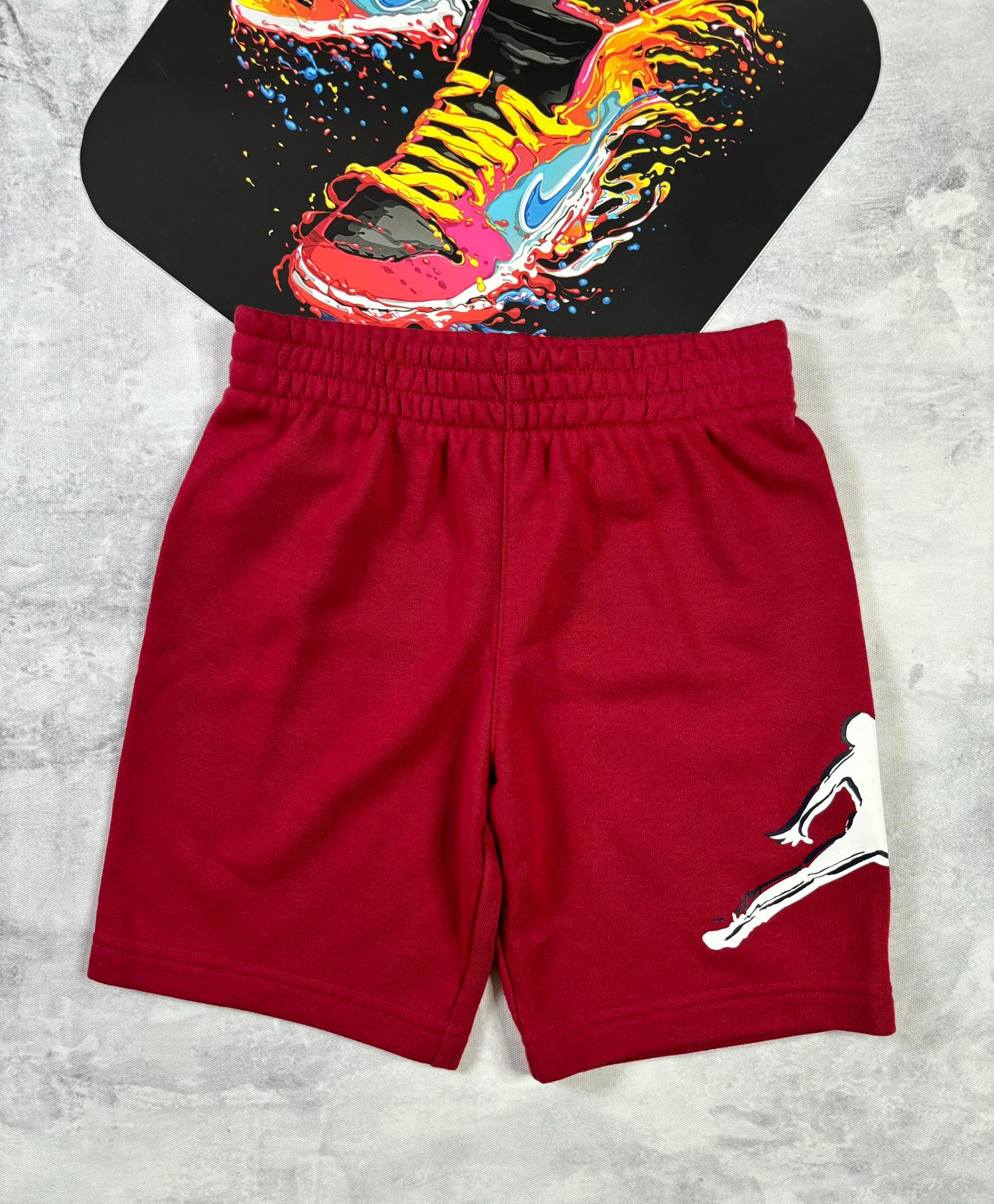Quần Trẻ Em - Jordan Painted Crew Set Gym Red - QST-015