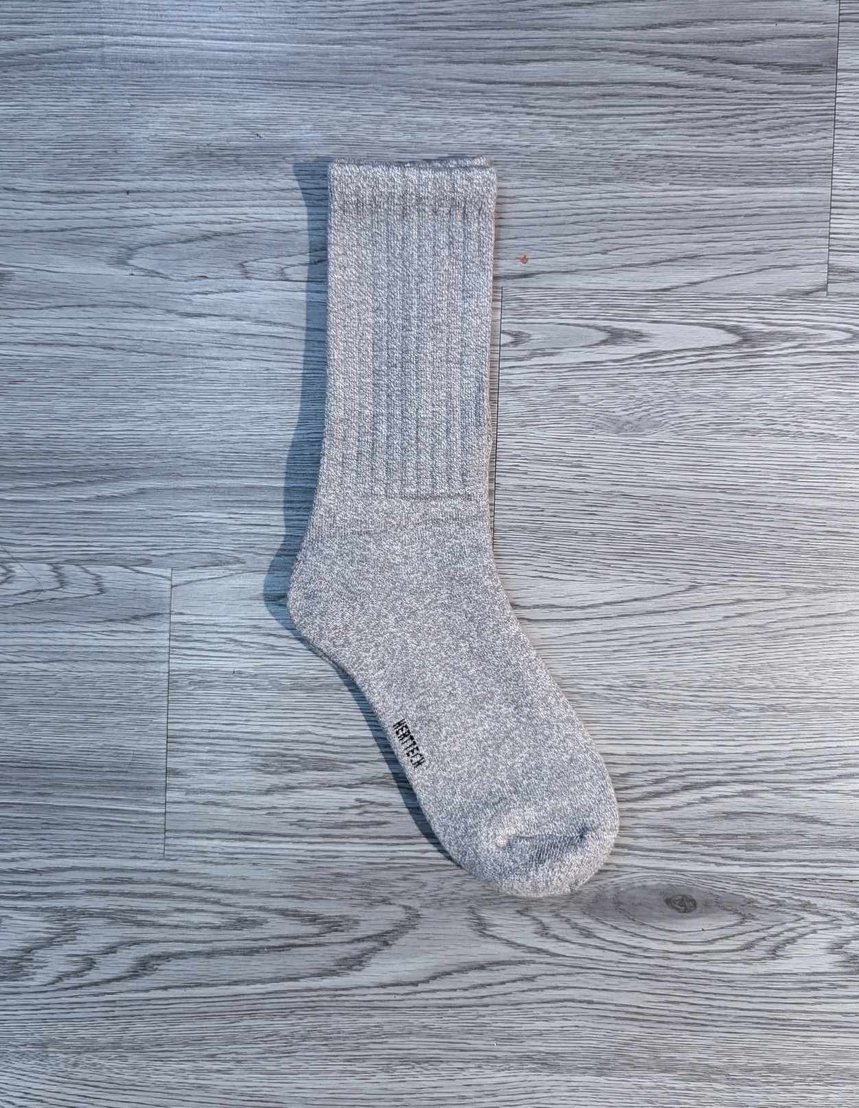 Phụ Kiện Chính Hãng - Tất Uniqlo Heattech Socks 'Xám' (3 đôi/pack ) - UNQ-01
