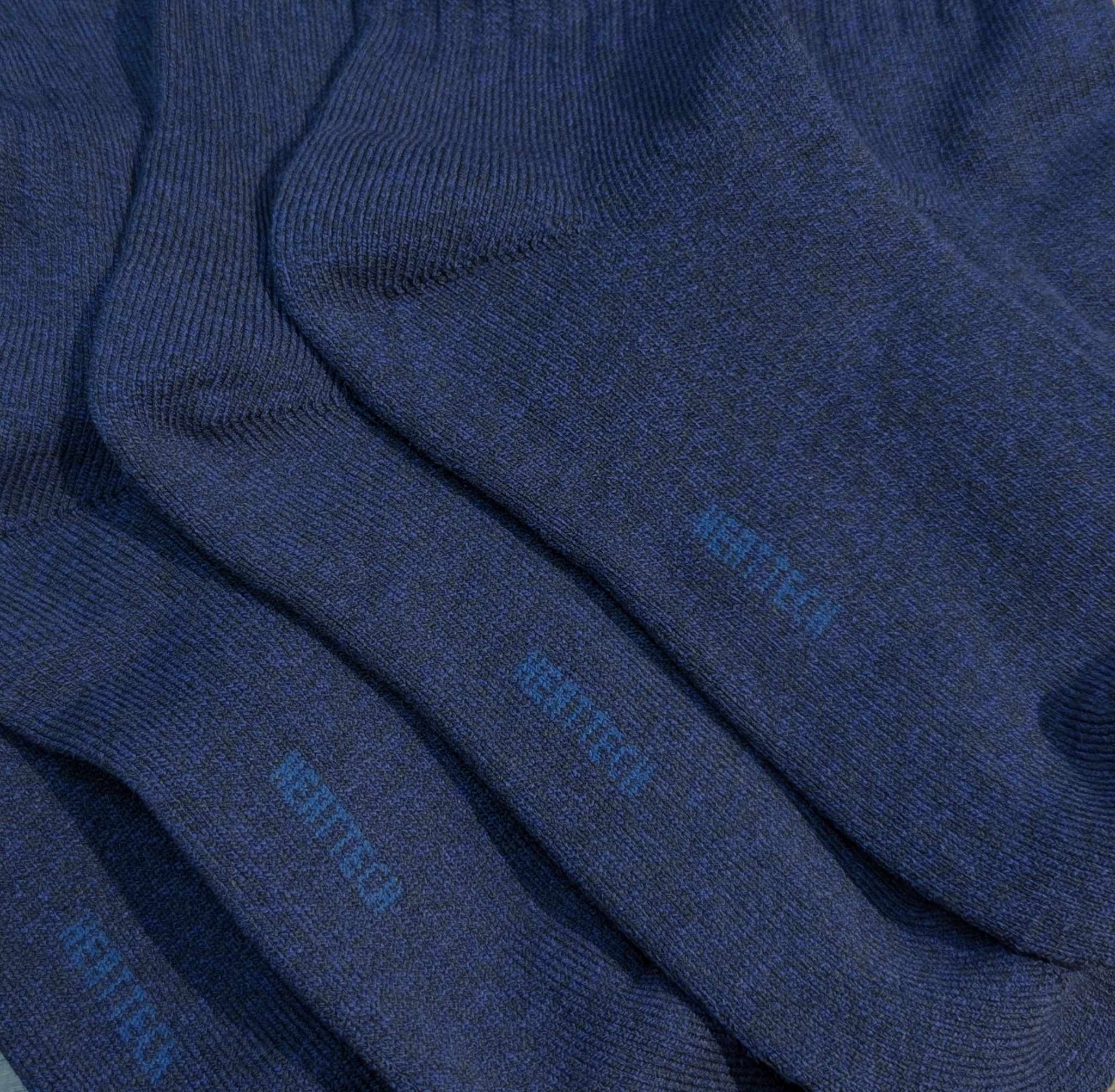 Phụ Kiện Chính Hãng - Tất Uniqlo Heattech Socks 'Blue (3 đôi/pack ) - UNQ-09