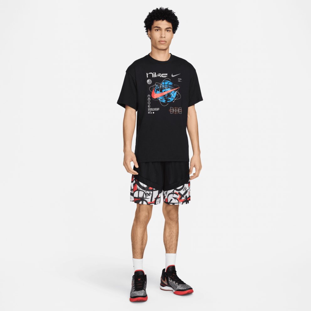 Áo Tshirts Chính Hãng - Nike Men's Max90 Basketball T-Shirt Black - FV8418-010