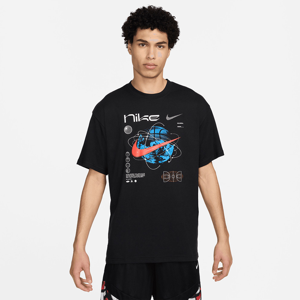 Áo Tshirts Chính Hãng - Nike Men's Max90 Basketball T-Shirt Black - FV8418-010