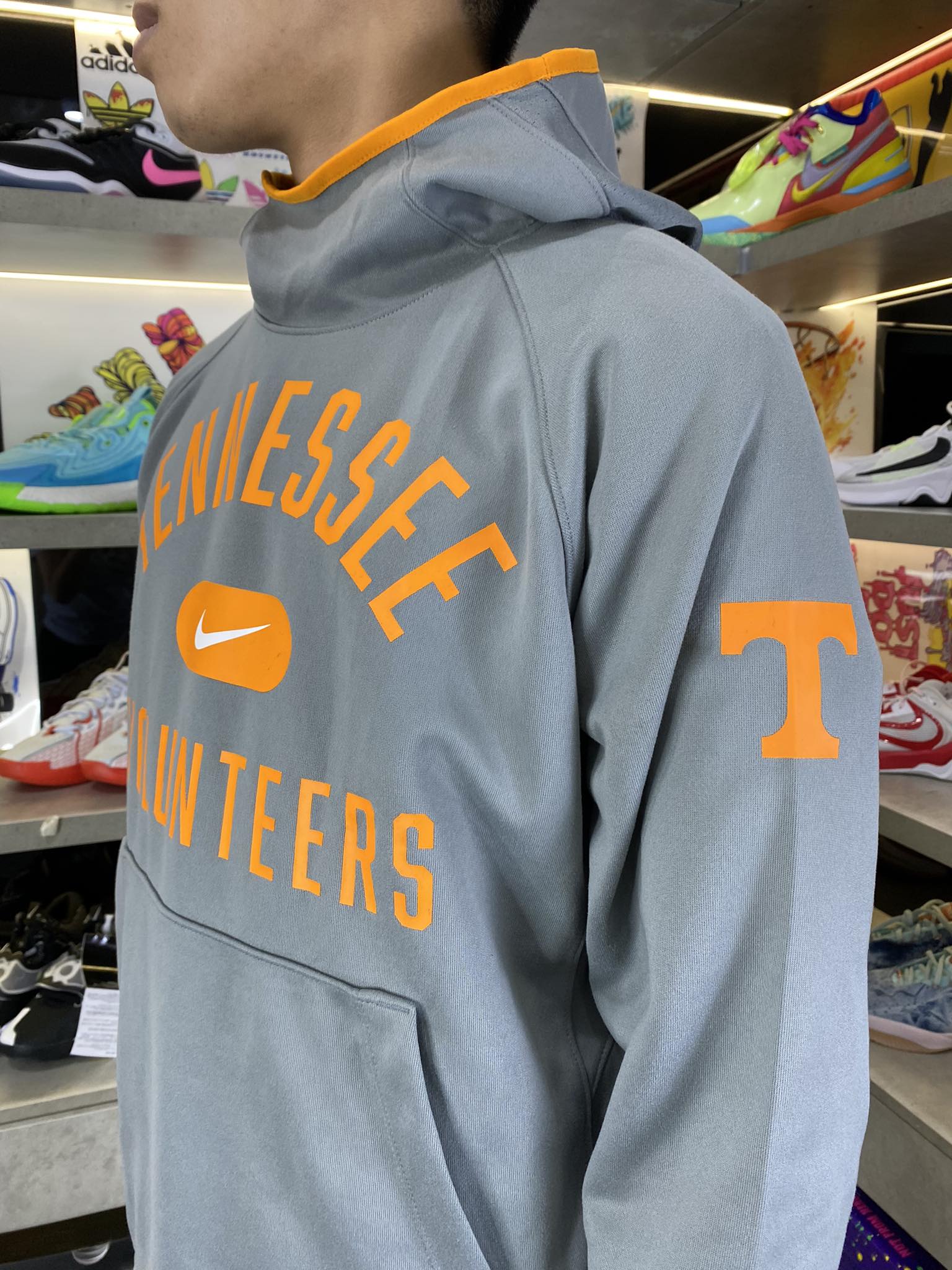 Áo Hoodie Chính Hãng - Nike Men's Tennessee Volunteers Basketball 