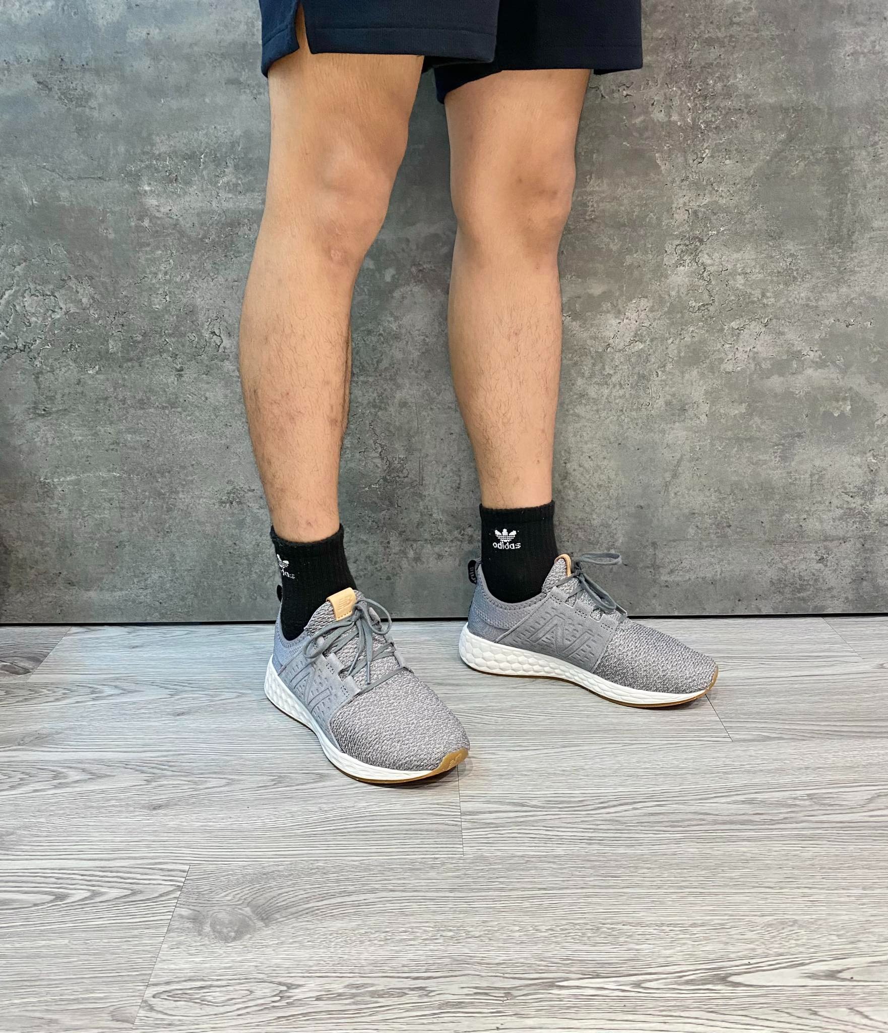 Giày Casual Chính Hãng - New Balance Running Mens Fresh Foam Cruz 'Grey' - MCRZRRG