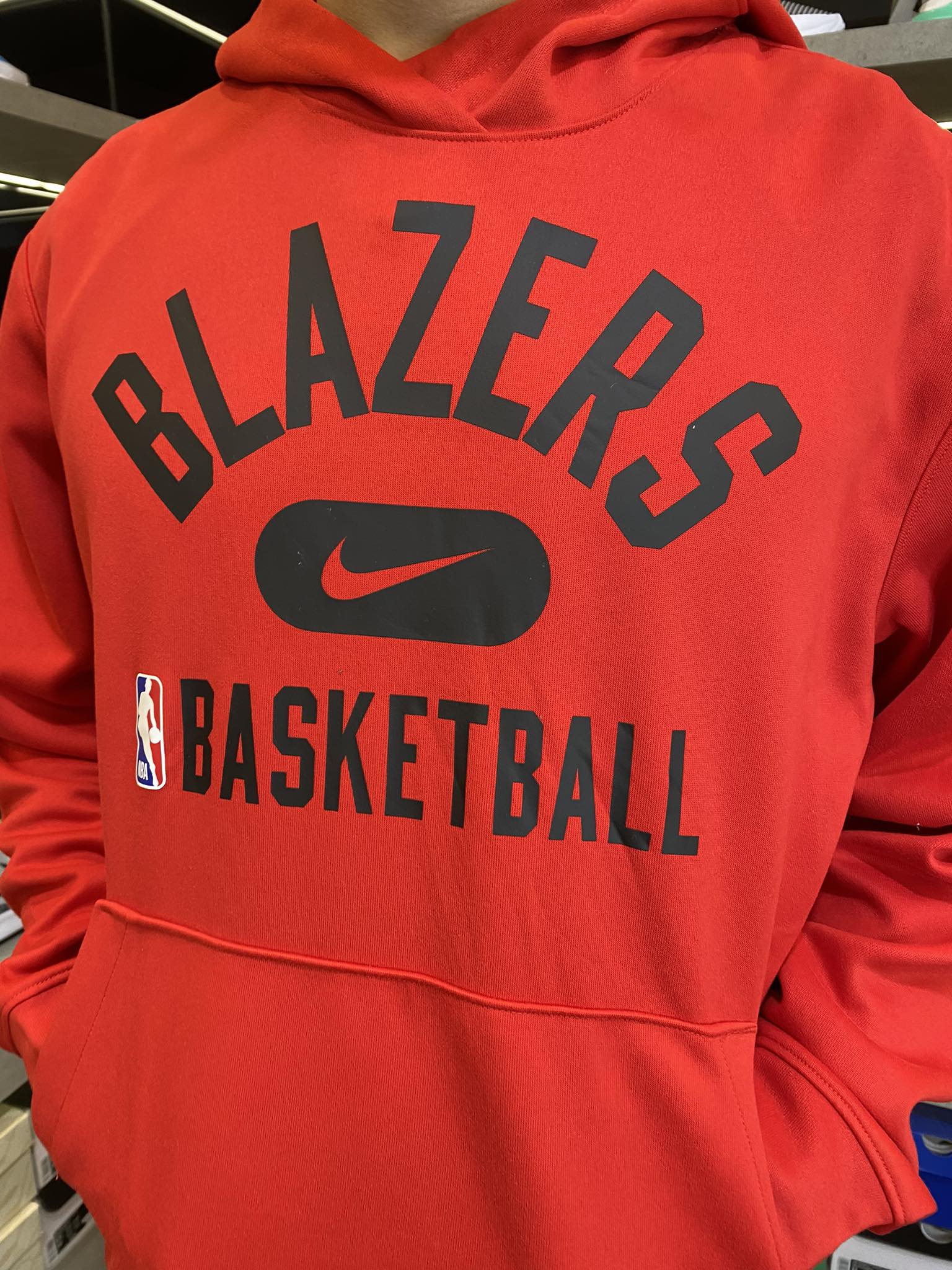 Áo Hoodie Chính Hãng - Nike Blazers Basketball 'Red' - DA9082-657