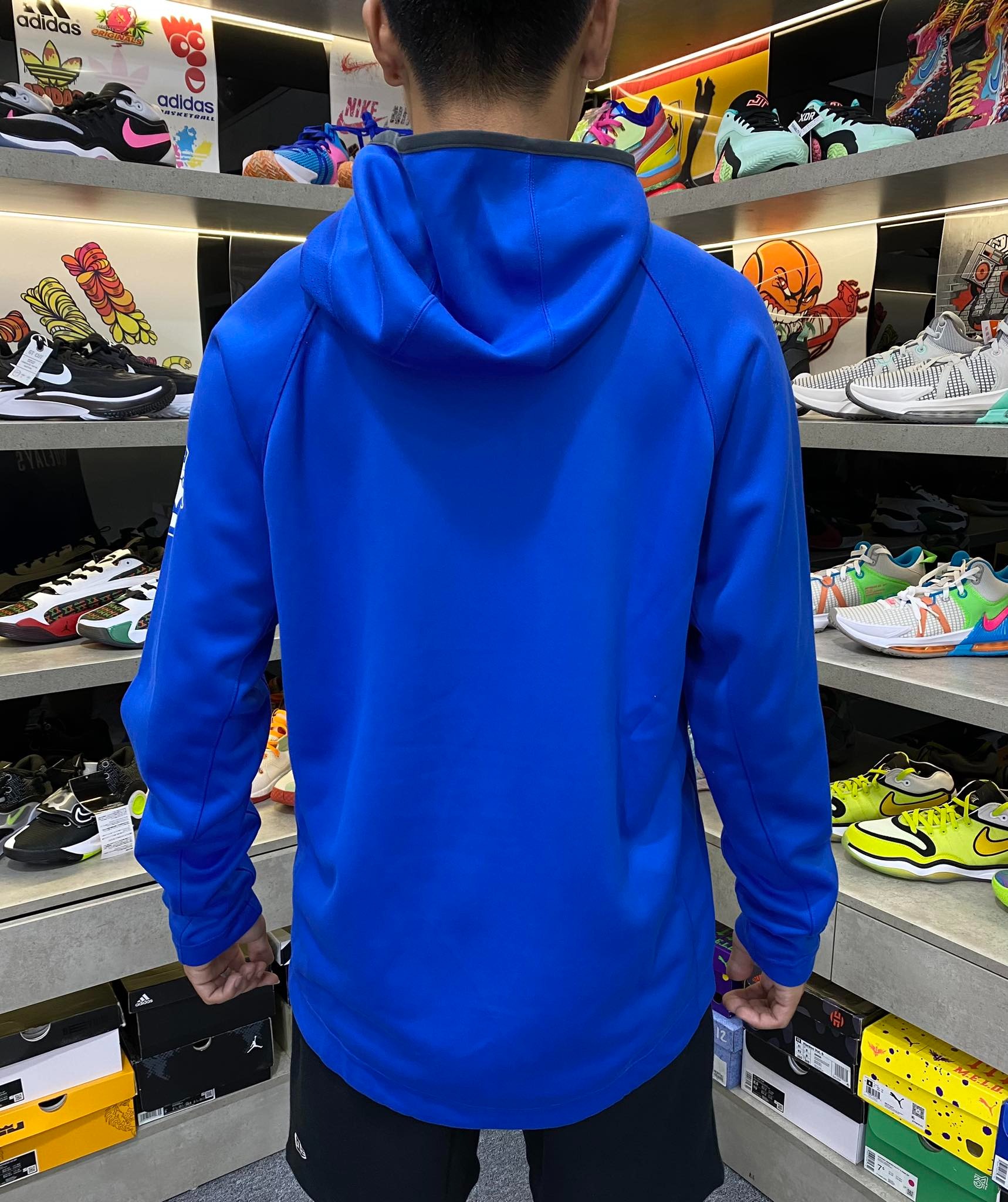 Áo Hoodie Chính Hãng - Nike  Text Creighton Bluejays 