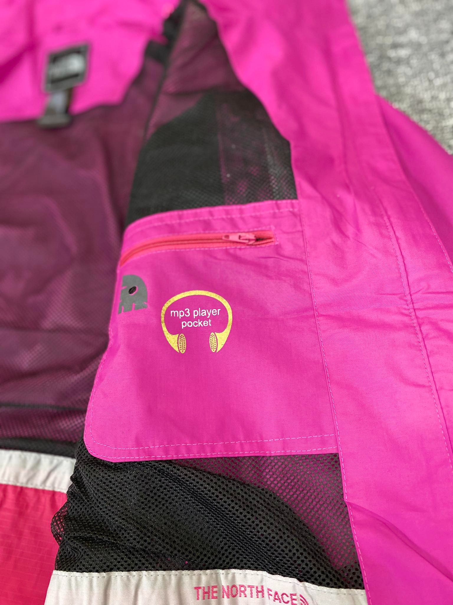 Áo Khoác Chính Hãng - The North Face Gore - Tex Tím Logo Xám - AKTNF-03